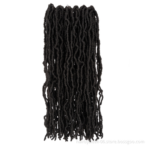 Rebecca 20inches 100g Faux Locs Curl Ombre Synthetic Braiding Hair Curly Hair Extension Crochet Braid Hair Afro Kinky Dreadlocks